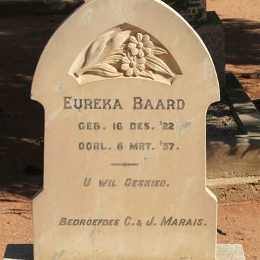 BAARD Eureka 1922-1937