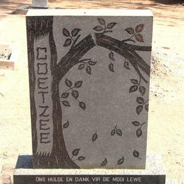 COETZEE Gerrit Jacobus 1870-1969