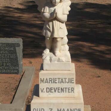 DEVENTER Marietatjie, van
