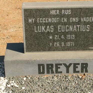 DREYER Lukas Eugnatius 1913-1971