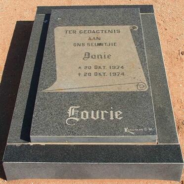 FOURIE Danie 1974-1974