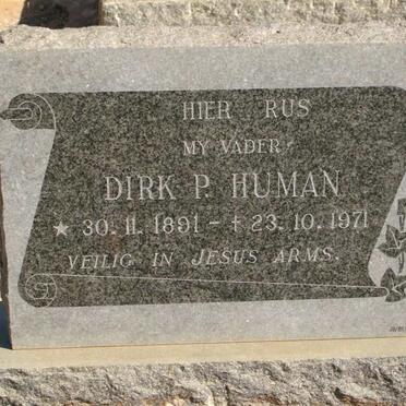 HUMAN Dirk P. 1891-1971 &amp; J.M. BOSMAN 1902-1957
