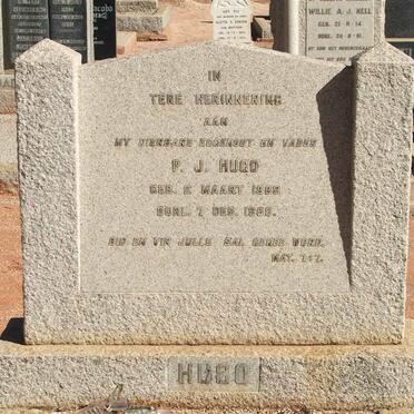 HUGO P.J. 1889-1950