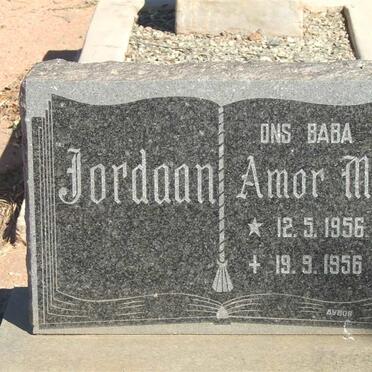 JORDAAN Amor M. 1956-1956