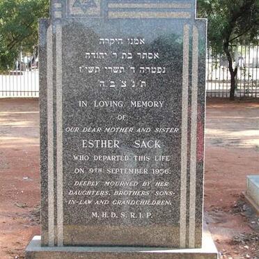 SACK Esther -1956