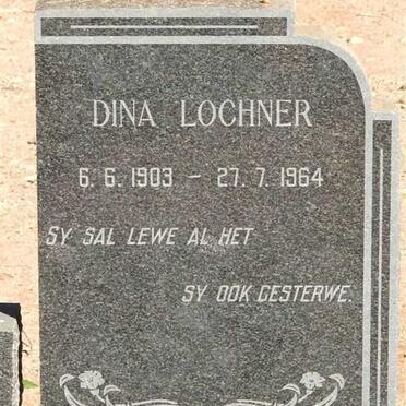 LOCHNER Dina 1903-1964