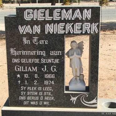 NIEKERK Giliam J.G., van 1966-1974