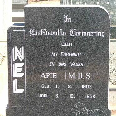 NEL M.D.S. 1903-1958