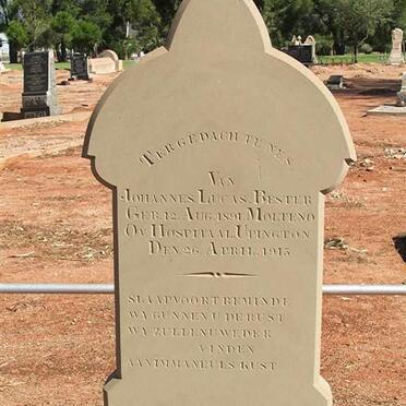 BESTER Johannes Lucas 1891-1915