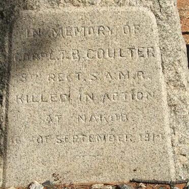 COULTER T. B. -1914