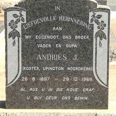 ROOYEN Andries J., van 1897-1966