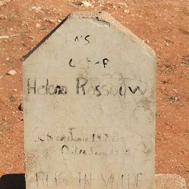ROSSOUW Helena 1923-1938