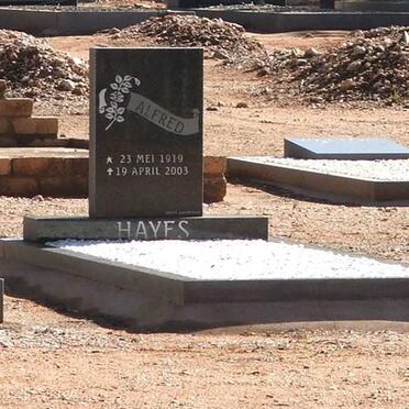 HAYES Alfred 1919-2003