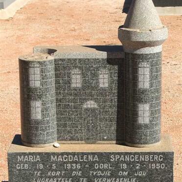 SPANGENBERG Maria Magdalena 1936-1950