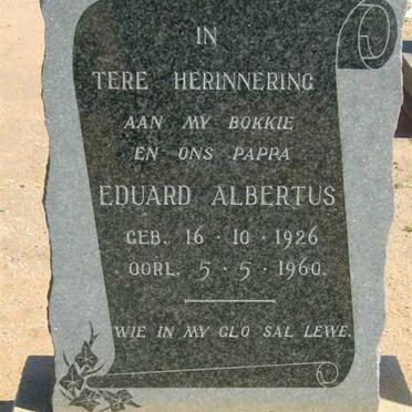 SMIT Eduard Albertus 1926-1960