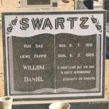 SWARTZ Willem Daniël 1891-1959