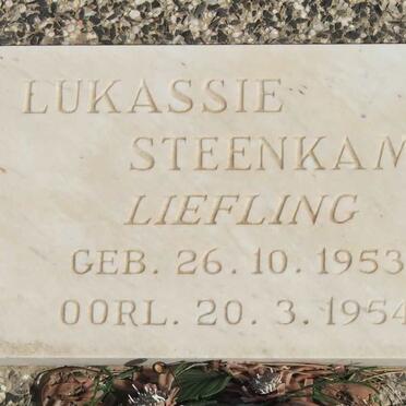 STEENKAMP Lukassie 1953-1954