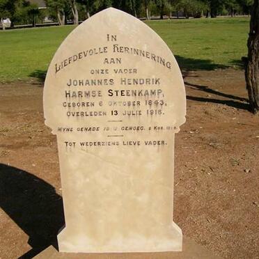 STEENKAMP Johannes Hendrik Harmse 1843-1916