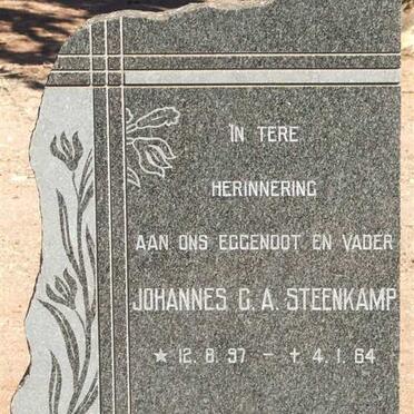STEENKAMP Johannes G.A. 1897-1964
