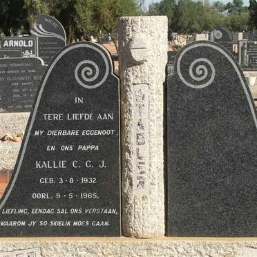 STADLER Kallie C.G.J. 1932-1965