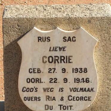 TOIT Corrie, du 1938-1946