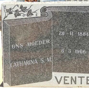 VENTER Catharina S.M. 1884-1966