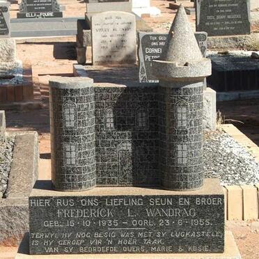 WANDRAG Frederick L. 1935-1955