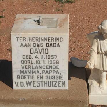 WESTHUIZEN David, v.d. 1957-1958