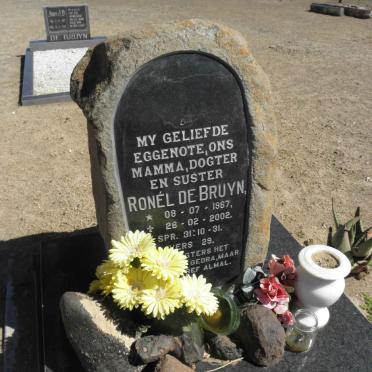 BRUYN Ronel, de 1967-2002