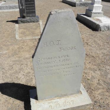 JACOBS H.O.J. 1889-1955
