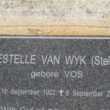 WYK Estelle, van nee VOS 1922-2015