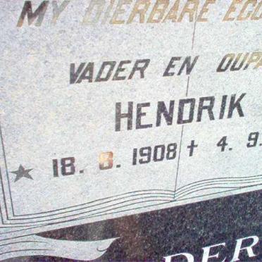 ?? Hendrik 1908-1974