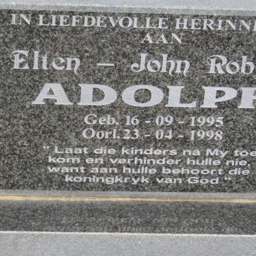 ADOLPH Elten-John Roberto 1995-1998