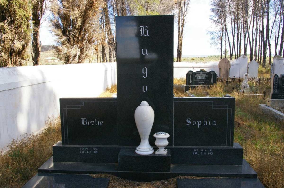 HUGO Bertie 1904-1975 & Sophia 1911-2001