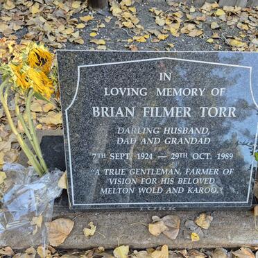 TORR Brian Filmer 1924-1989