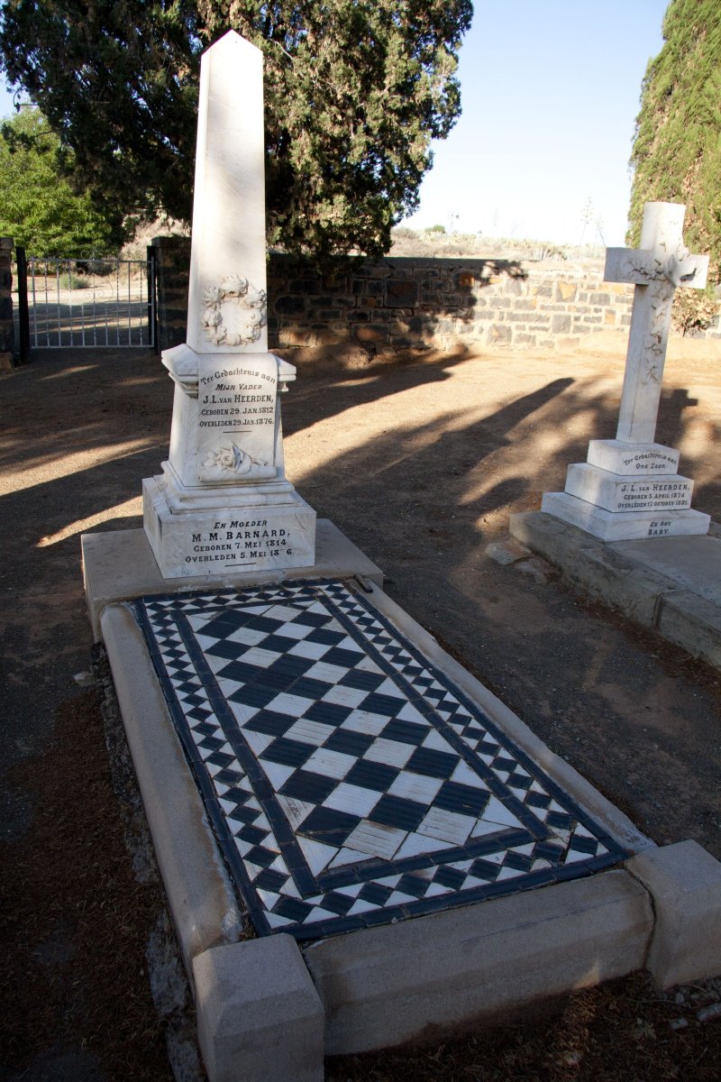HEERDEN J.L., van 1812-1876 & M.M. BARNARD 1814-1876