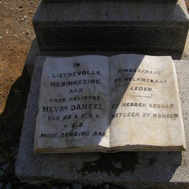 DANEEL Charlotte Louise nee MURRAY -1916 :: DANEEL ? Murray -1917