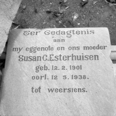 ESTERHUISEN Susan C. 1901-1938