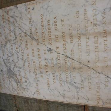 SWARTS Jan Carel Christiaan 1797-1861