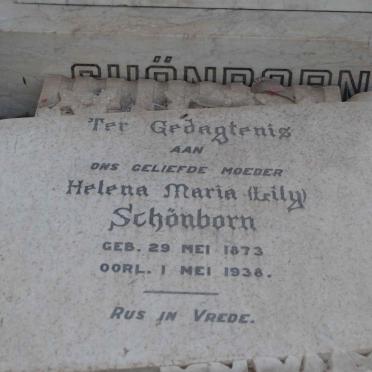 SCHONBORN Helena Maria 1873-1938