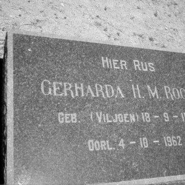 ROODT Gerharda H.M. nee VILJOEN 1870-1962
