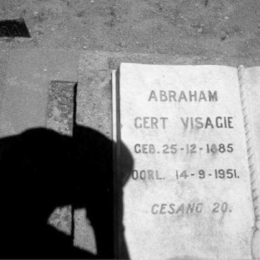 VISAGIE Abraham Gert 1885-1951