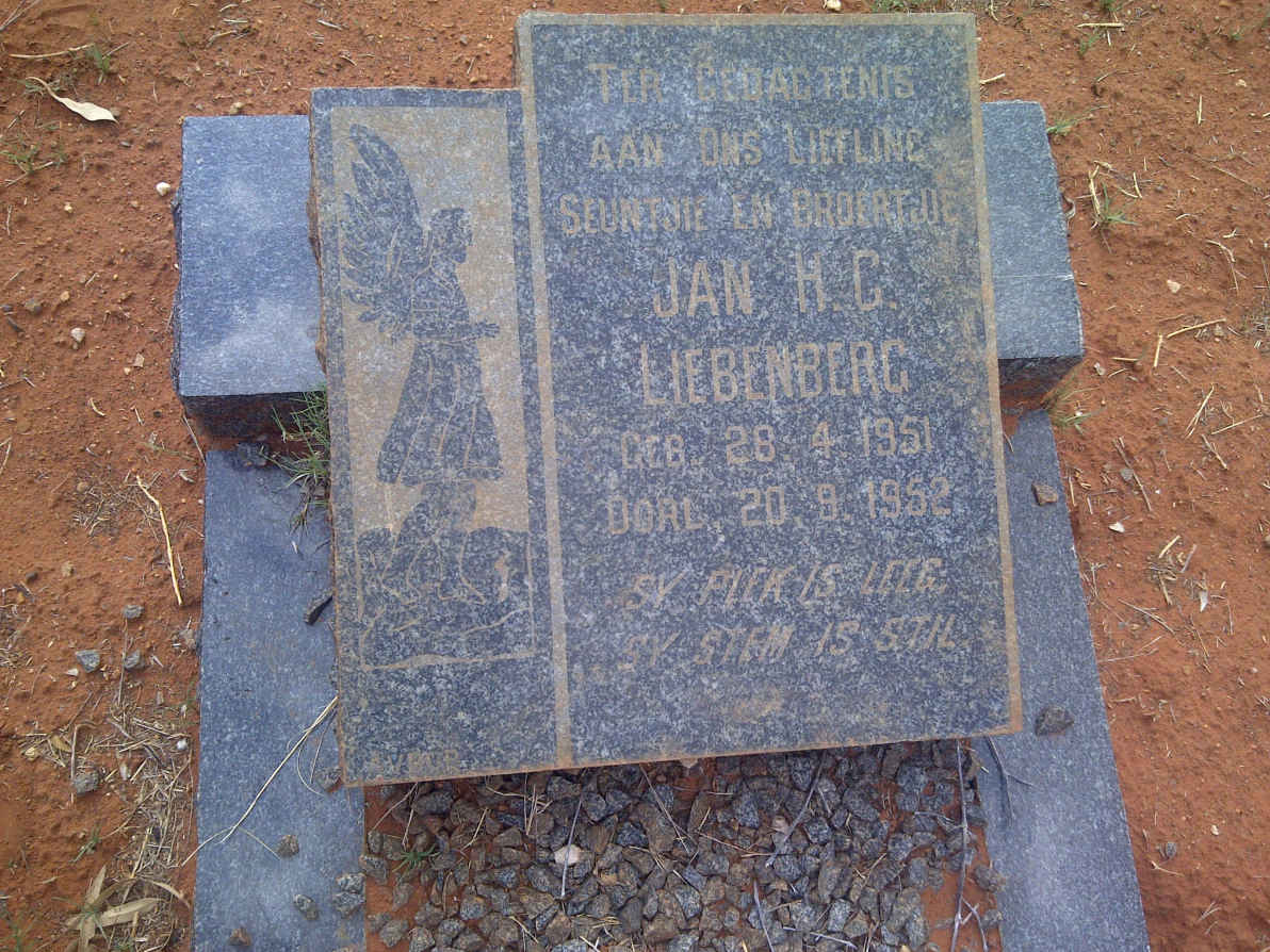LIEBENBERG Jan H.G. 1951-1952