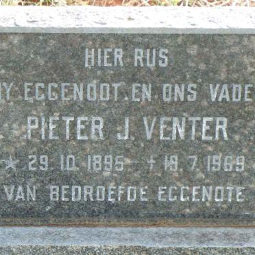VENTER Pieter J. 1895-1969