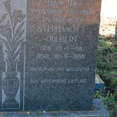 JOUBERT Stephanus ?. 1911-1955
