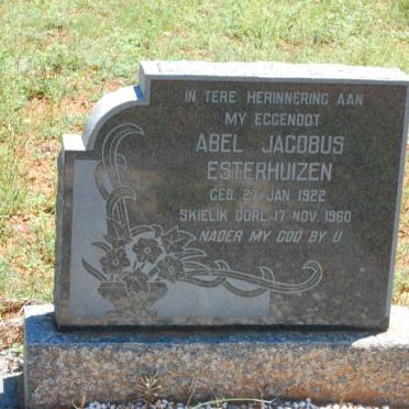 ESTERHUIZEN Abel Jacobus 1922-1960