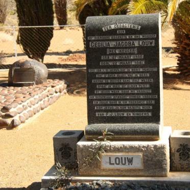 LOUW Cecilia Jacoba nee KRUGER 1900-1941