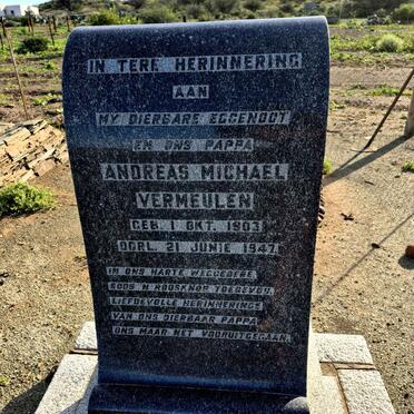 VERMEULEN Andreas Michael 1903-1947