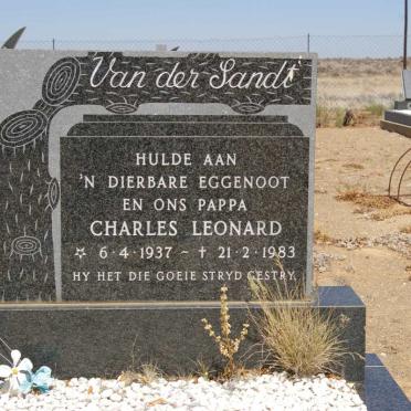 SANDT Charles Leonard, van der 1937-1983