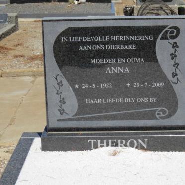 THERON Anna 1922-2009